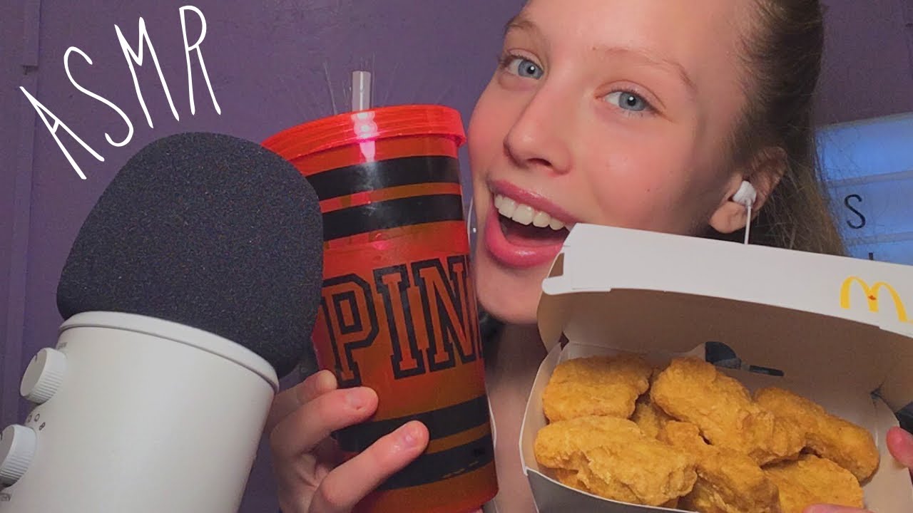 ASMR Eating MCDONALDS! 🍟