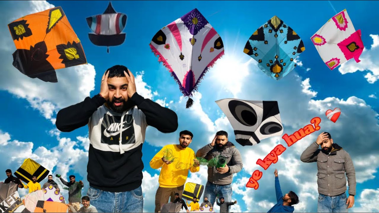 Big ptang Flying Vlog|🔥itni bdi ptang pehli baar dekhi hogi😱#kiteflying #kitefighting #viral #fypシ 