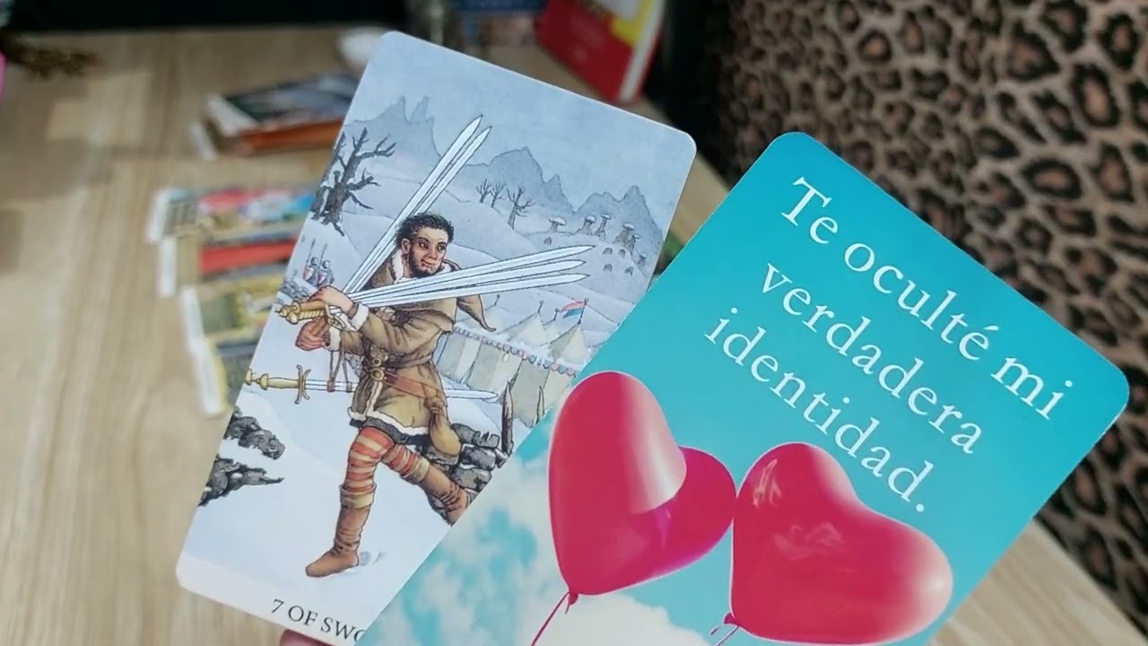 ¿Ya pasó página,  ya te olvidó? Tarot interactivo