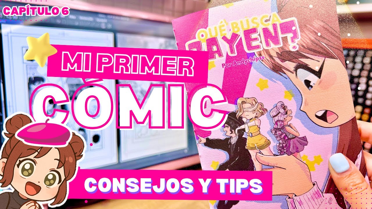 Mi PRIMER CÓMIC🎨🥸 | Consejos y tips para crear tu historia💖