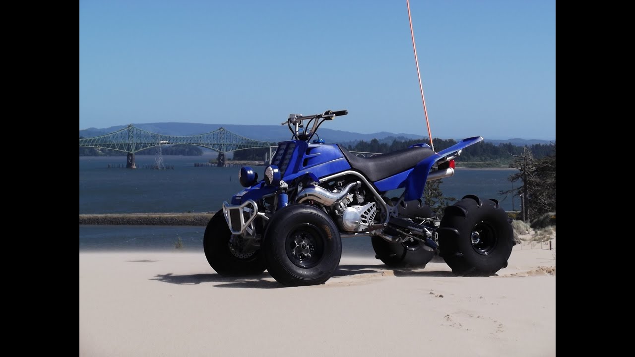 4mil Banshee doing Widowmaker @ Winchester Bay Oregon.