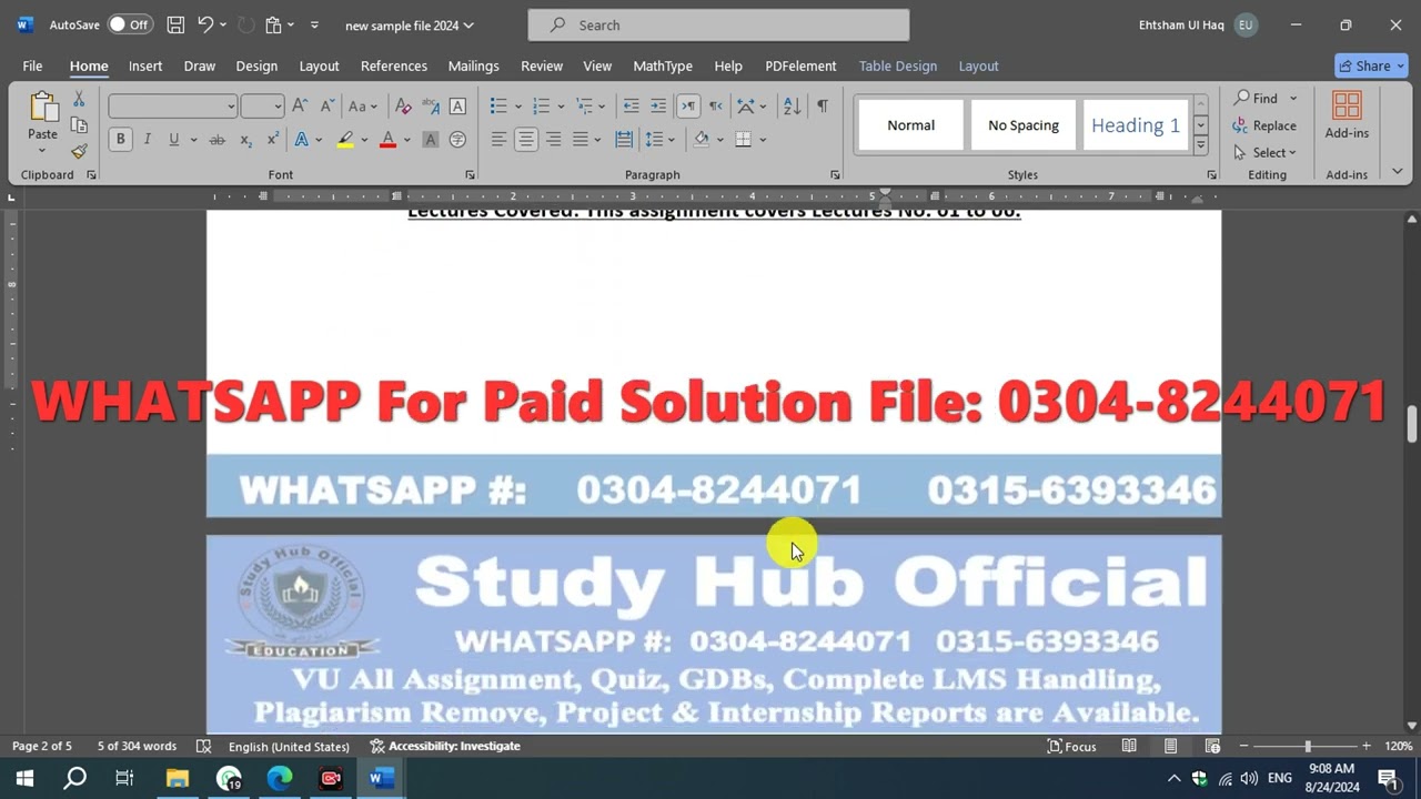 CS508 Assignment 1 Solution Summer 2024, CS508 Assignment 1 Solution summer Semester, CS508 summer