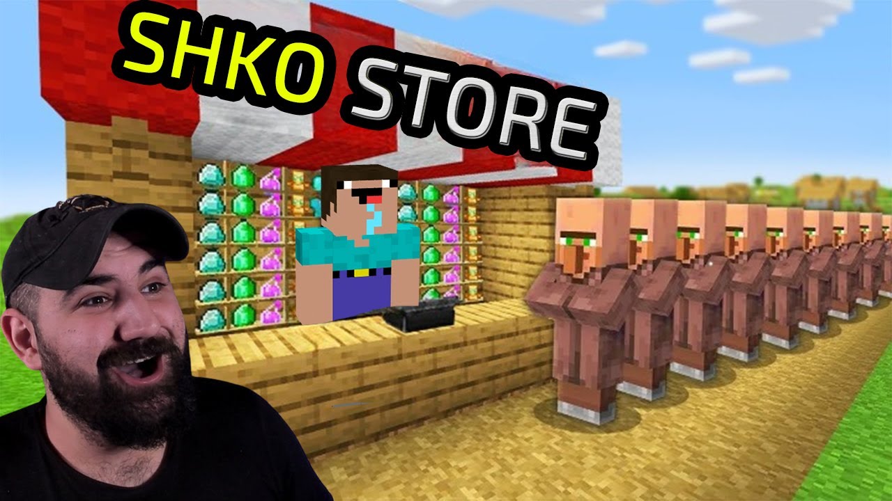 Minecraft I Opened A STORE  شکۆخێل دوکانی دانا