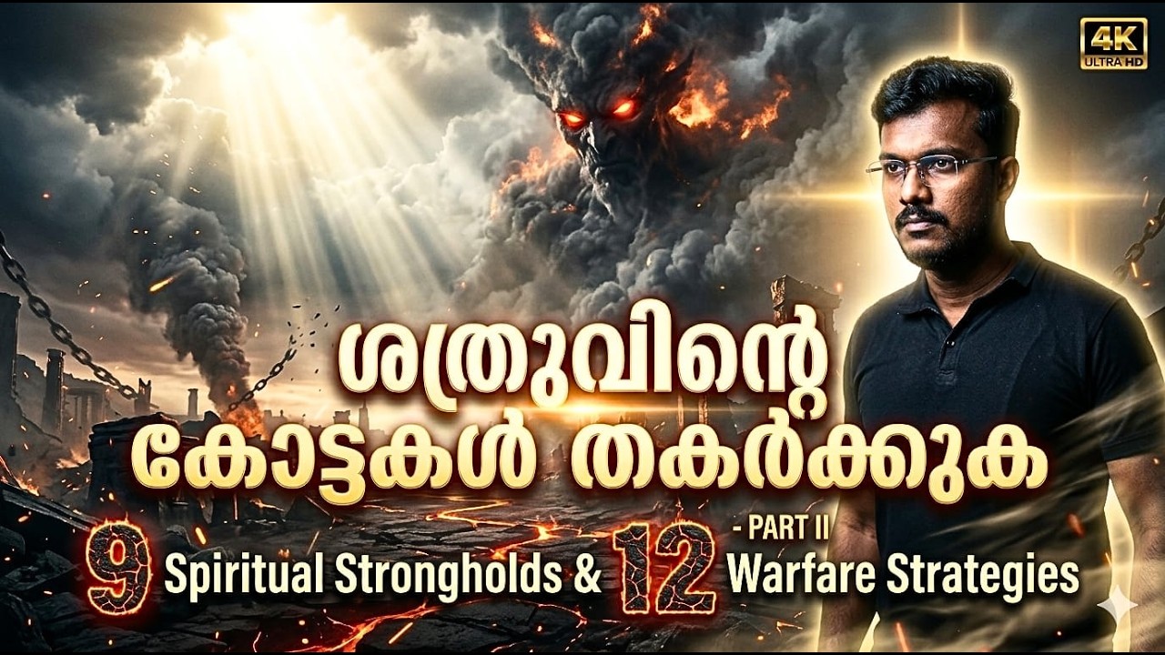 ശത്രുവിൻ്റെ കോട്ടകൾ തകർക്കുക | PART II | PR DEEPU KRISHNA