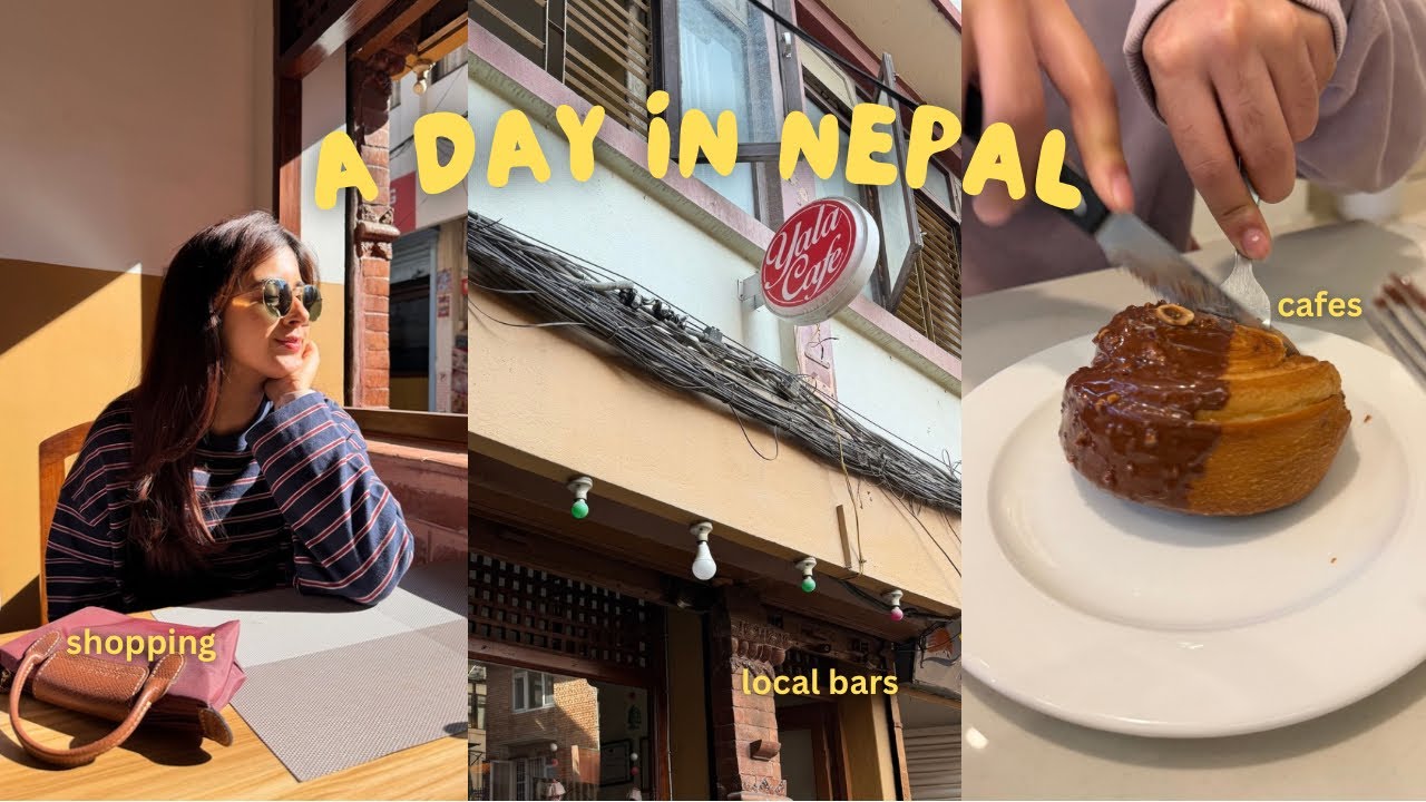 Exploring Kathmandu | cafes, local bars, shopping in thamel ⭐️