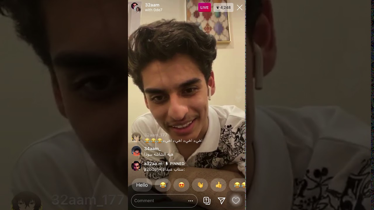 عبدالاله قستات لايفوتكم حذيفه يحاول يشبك😂