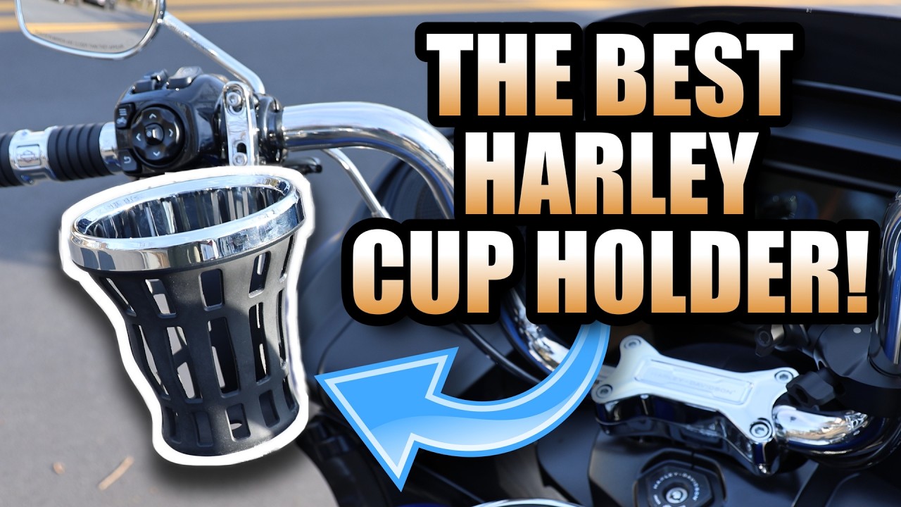 Мне нужен мой КОФЕ! Устанавливаю держатель для напитков Ciro3D Big Ass на мой Harley Road Glide 2...