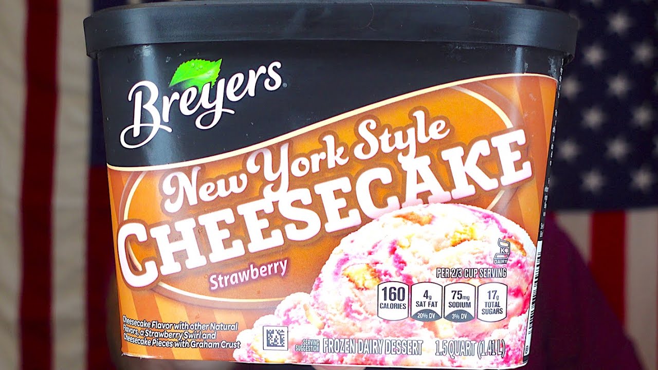 Breyers New York Style Strawberry Cheesecake Review