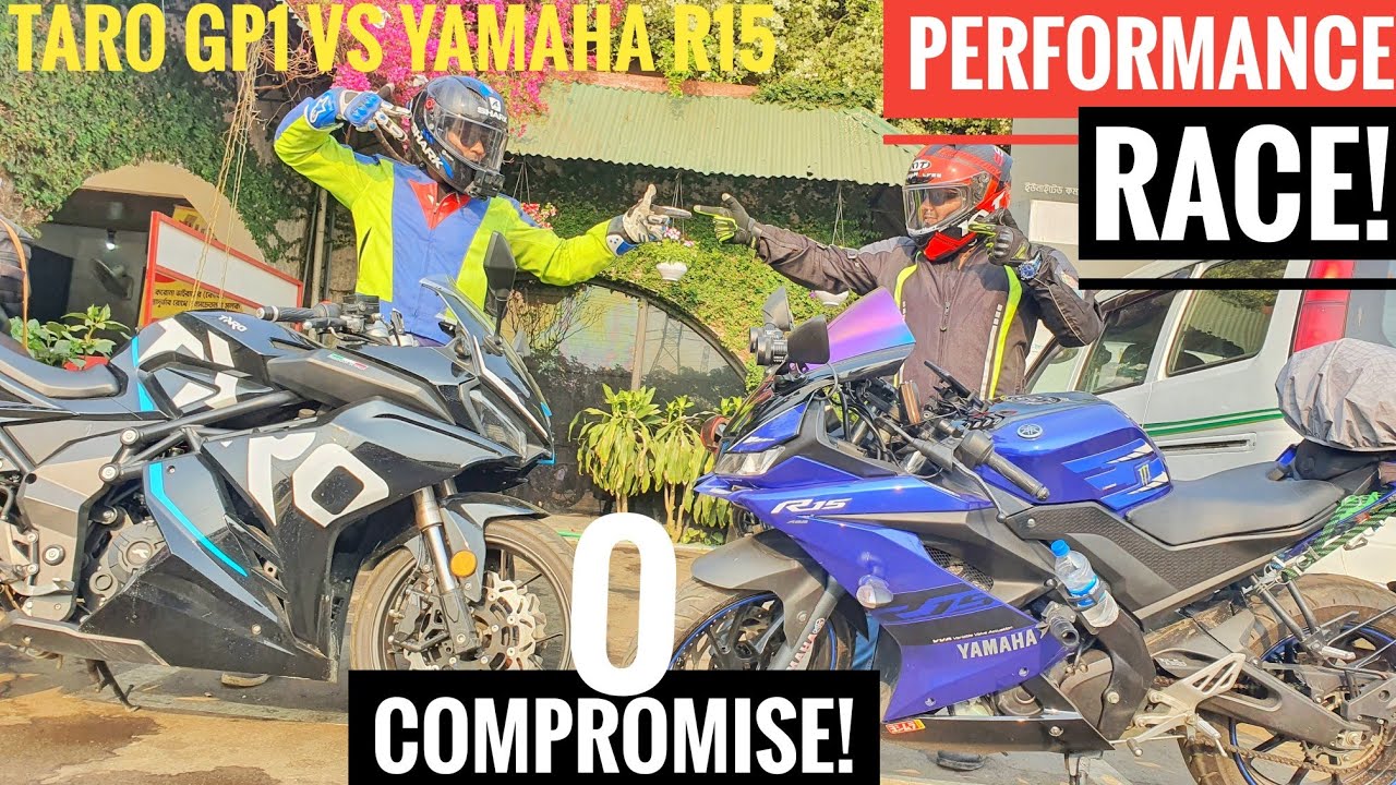 YAMAHA R15v3 V/S TARO GP1v3 || 0 COMPROMISE || PERFORMANCE RACE! || BD MOTO SHOP || CHOCOLATE BIKER