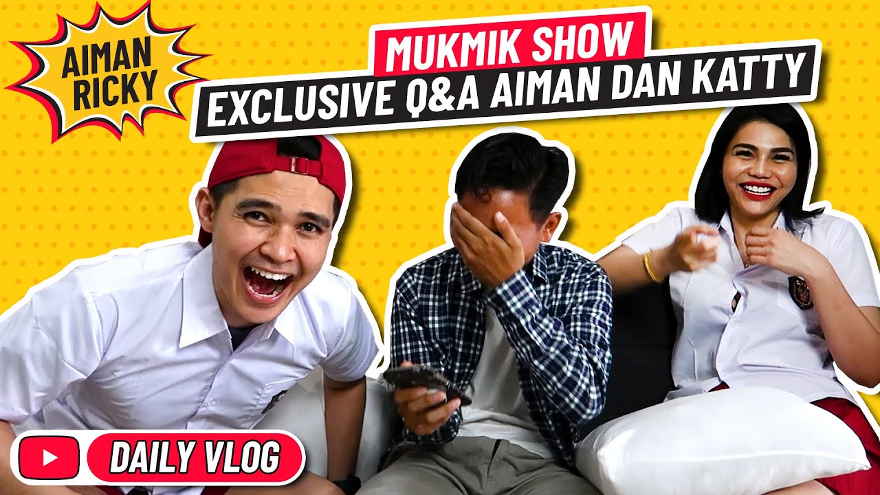 QNA EKSLUSIF AIMAN RICKY KATTY BUTTERFLY DI MUKMIK SHOW