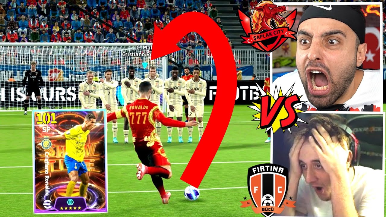 101 RONALDO 26 METRE FRİKİK GOL ! TARİHİ MAÇ ! ÜMİDİ VS EMJAN ELPESİCO 24 KAPIŞMA !