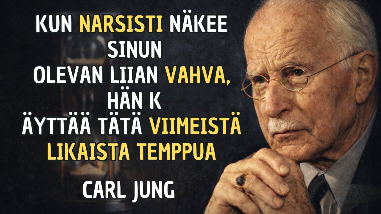 Kun narsisti tajuaa sinun olevan liian vahva, hän käyttää viimeistä likaista keinoa - Carl Jung