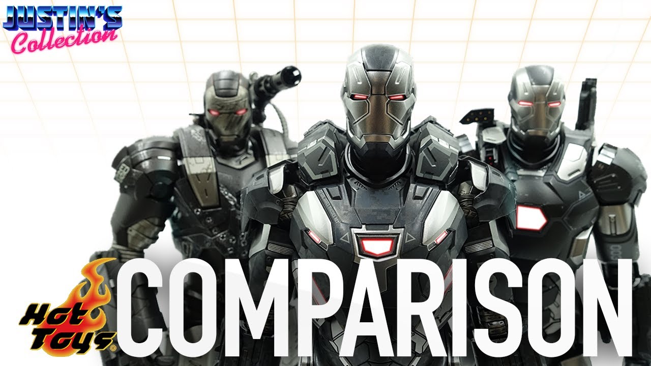 Hot Toys War Machine MK4 (Mark IV) Avengers Infinity War Comparison Video