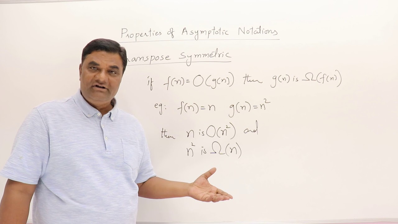 1.9 Properties of Asymptotic Notations