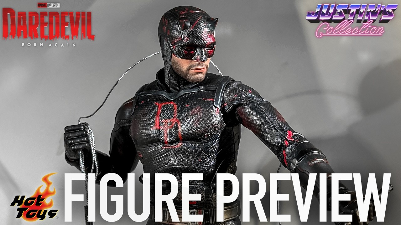 Hot Toys Daredevil Black Suit Born Again Season 2 - Figure Preview Episode 413