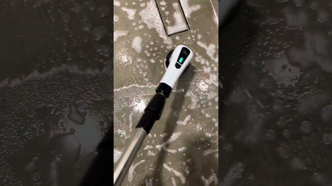 AGARO Royal Electric Spin Scrubber,Cleaning Brush Scrubber for Home, 350RPM Mins 8 Replaceable Brush