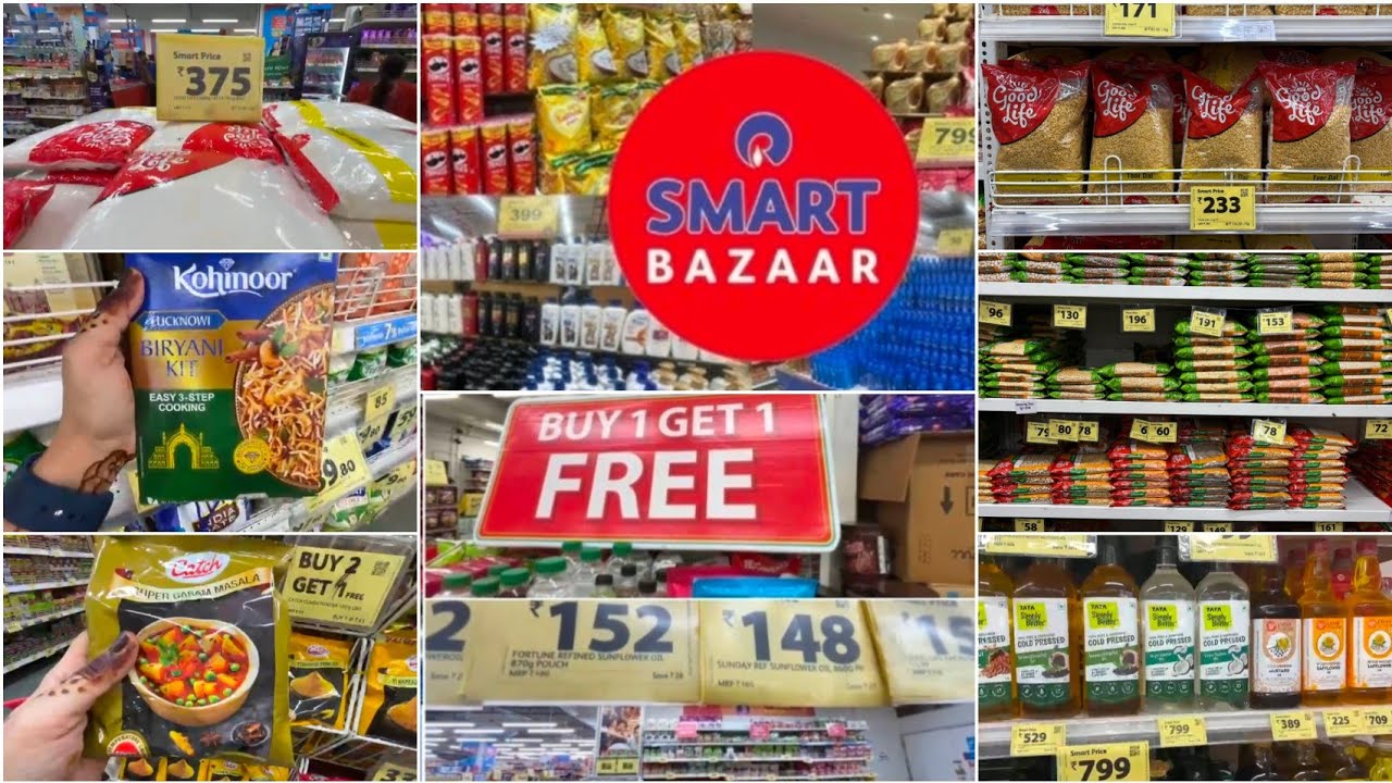 Reliance Smart Bazaar Offers Today | All Grocery Products  | Buy 1 Get 1 Free November 2025. 