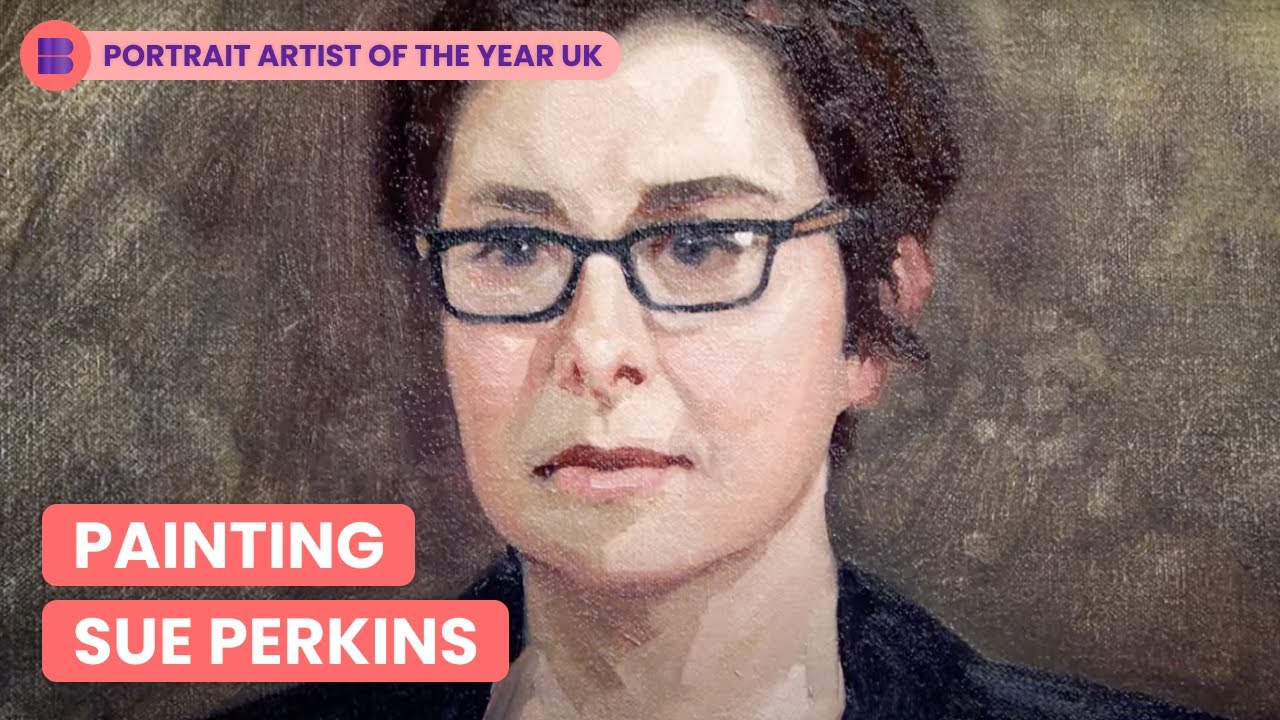 Sue Perkins Sits for Celebrity Portrait | Portrait Artist of the Year UK