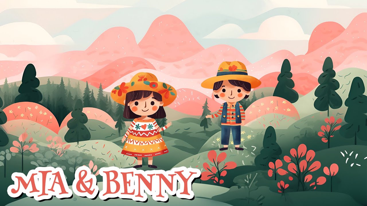 Exploring Andorra 🦌 Mia & Benny Kids Songs | Songs For Children