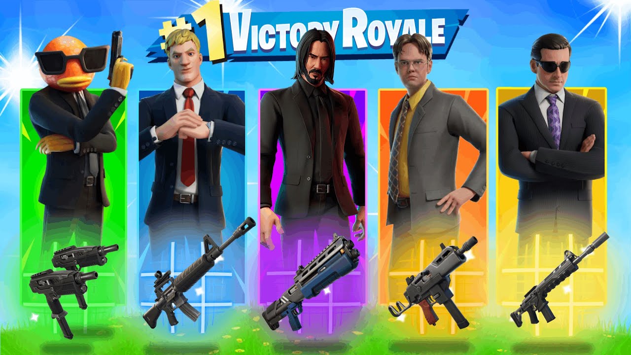 Испытание «Случайный босс офиса» в Fortnite!