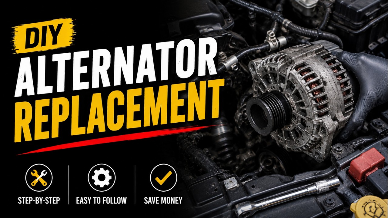 DIY Alternator Replacement 2018 Lincoln MKC Reserve 2.0L 4Cyl GAS Turbocharged