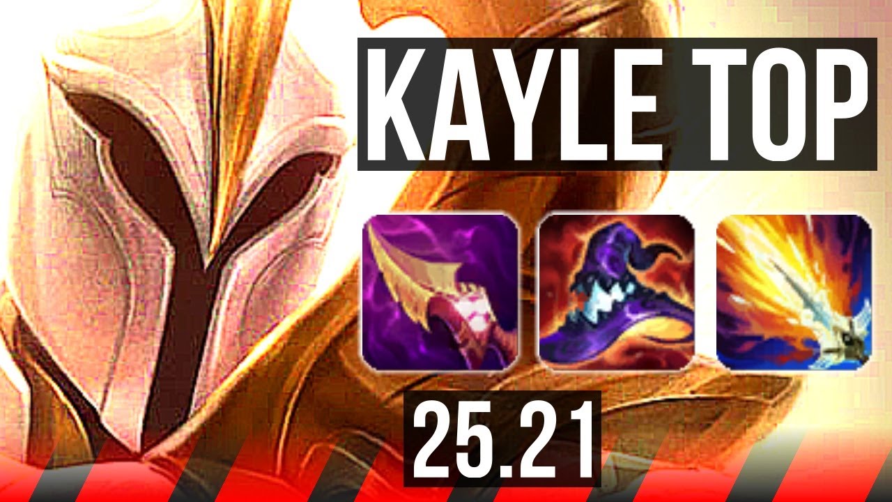 KAYLE vs CAMILLE (TOP) | 8 solo kills, 15/5/12 | EUW Master | 25.21