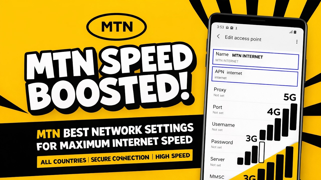 Лучшие настройки APN от MTN для стабильного высокоскоростного подключения к интернету.