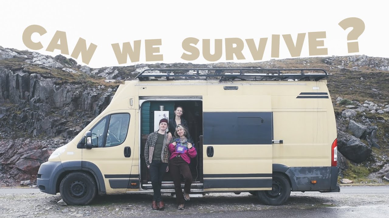 3 PEOPLE LIVING IN A VAN || Scotland Road Trip || NC500