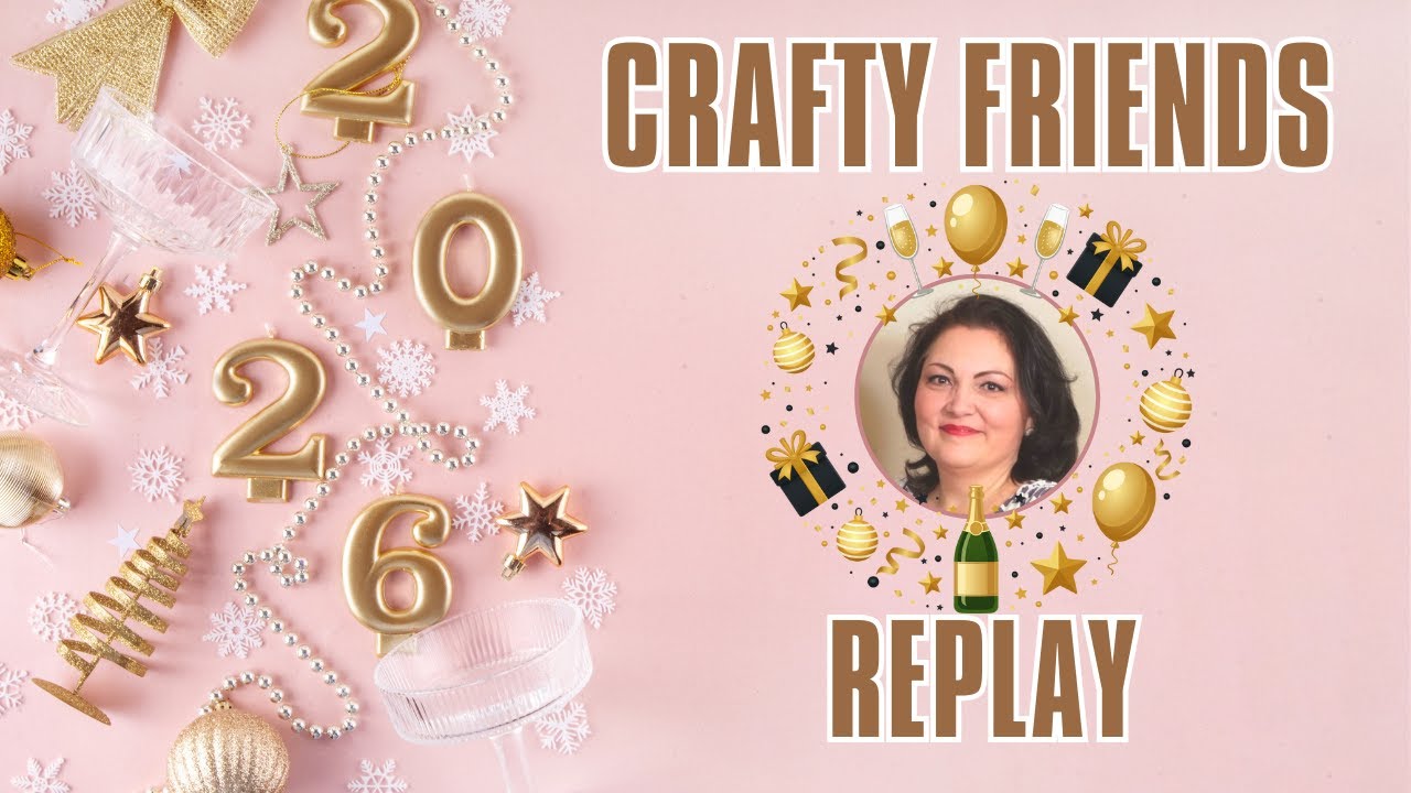 REPLAY - Crafty Hangout LIVE | Stash-Busting Love-Themed Cards