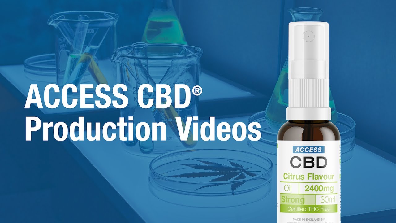 ACCESS CBD Production Video - Berry Flavour 600mg