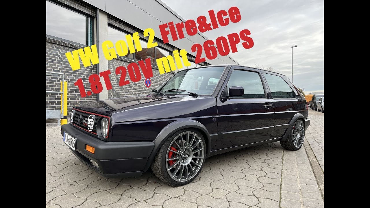 VW Golf 2 Fire&Ice 1.8T 20V mit 260PS  | Fahrzeugvorstellung | DeeSpeeD - Vintage Cars