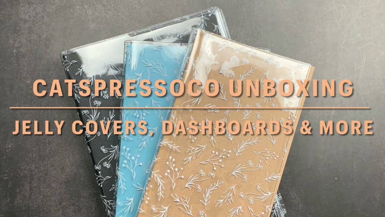 Jelly Covers & Jelly Dashboards from CatspressoCo | A5, B6, Standard Travelers Notebook, & Personal
