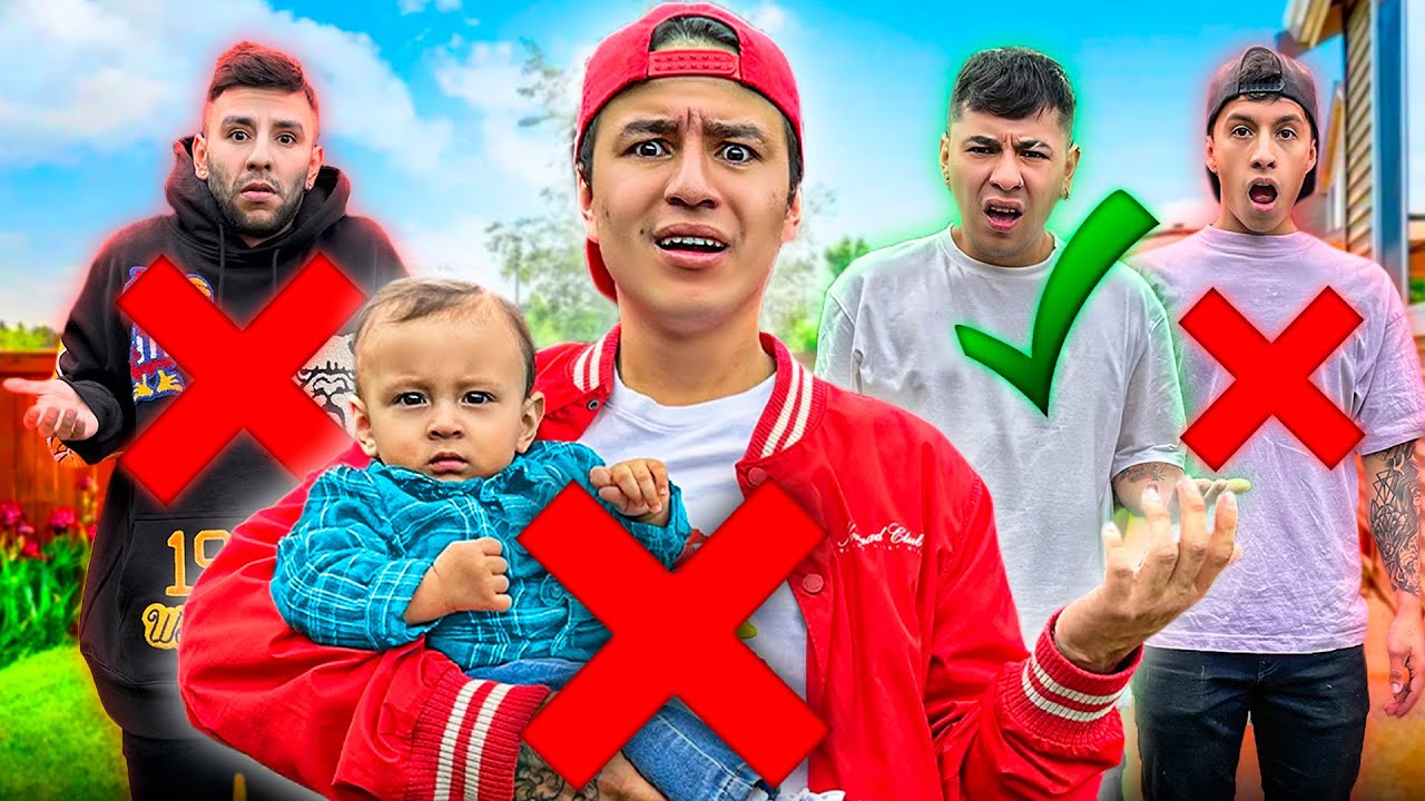 ¡EL BEBÉ ELIJE QUIEN SERÁ su NUEVO PAPÁ!