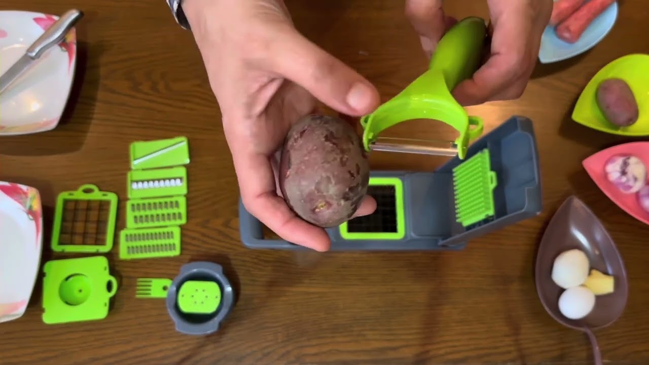 Veggie slicer 16 pieces | Nicer Dicer Kitchen slicer