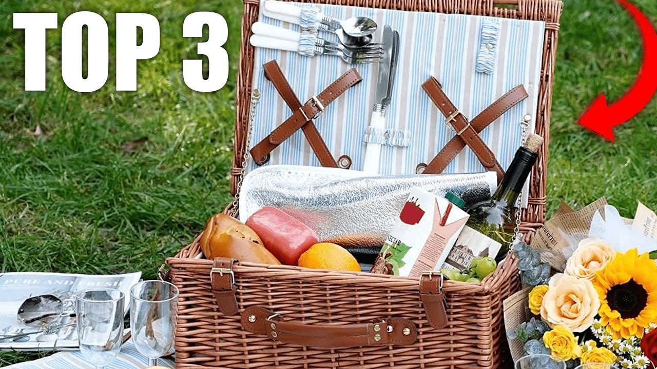 Top 3 des Meilleures Panier Pique-Nique en Osier !