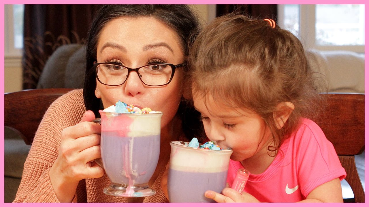 JWOWW Makes Unicorn Hot Cocoa with Meilani!