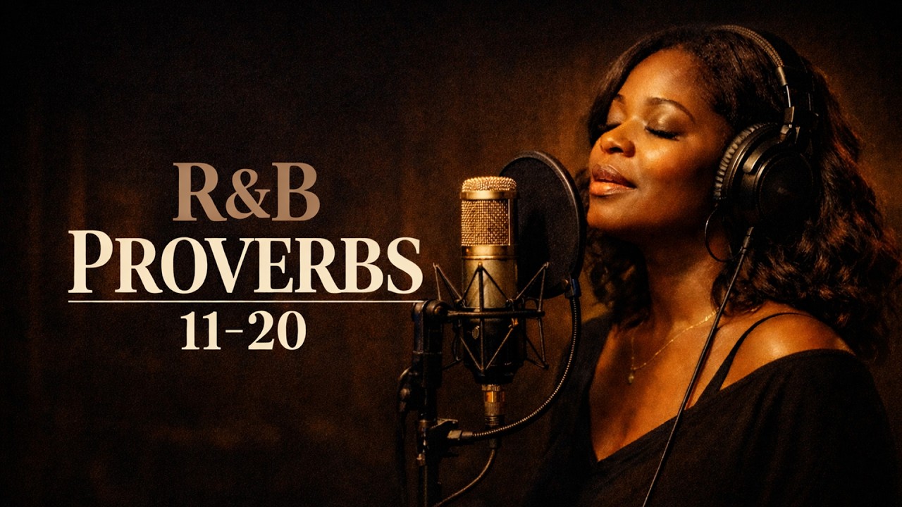 Inner Peace Through Proverbs 11–20 | Soulful R&B Gospel Spoken Word for Peace & Wisdom