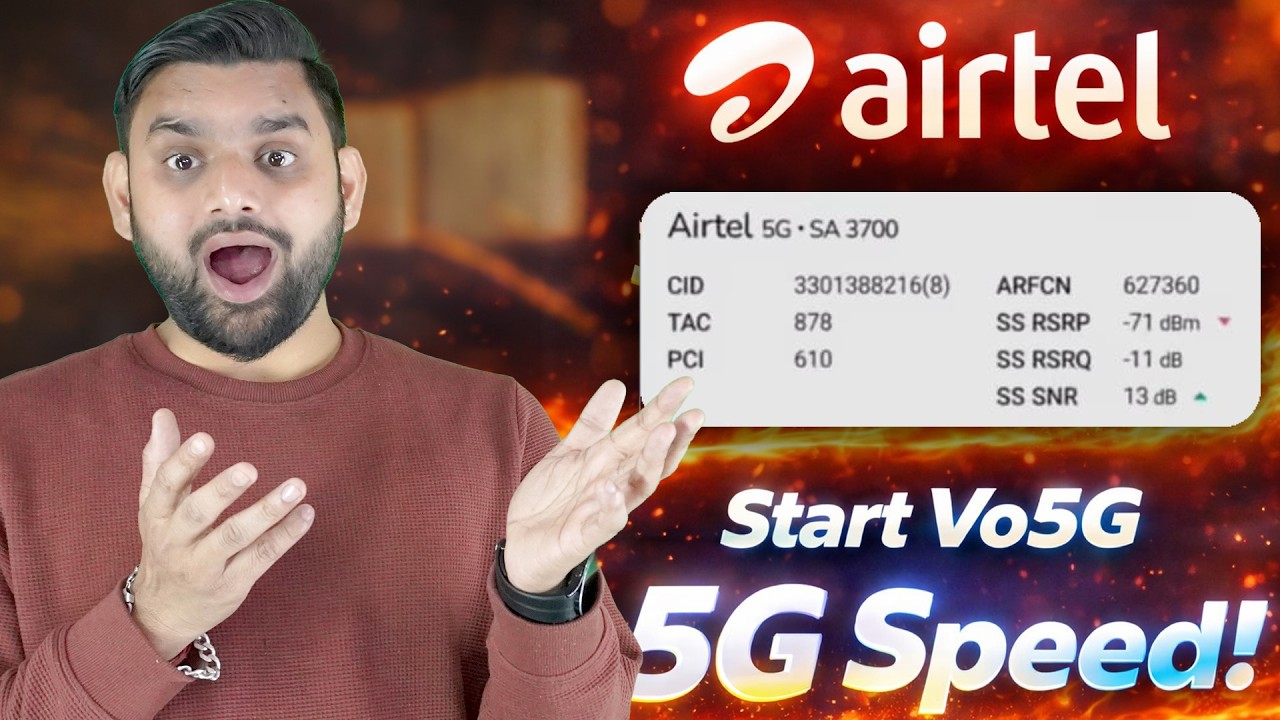 Airtel 5G Plus SA Rollout Live 🚀 Unlimited 5G Data Proper Work + Vo5G Calling Check