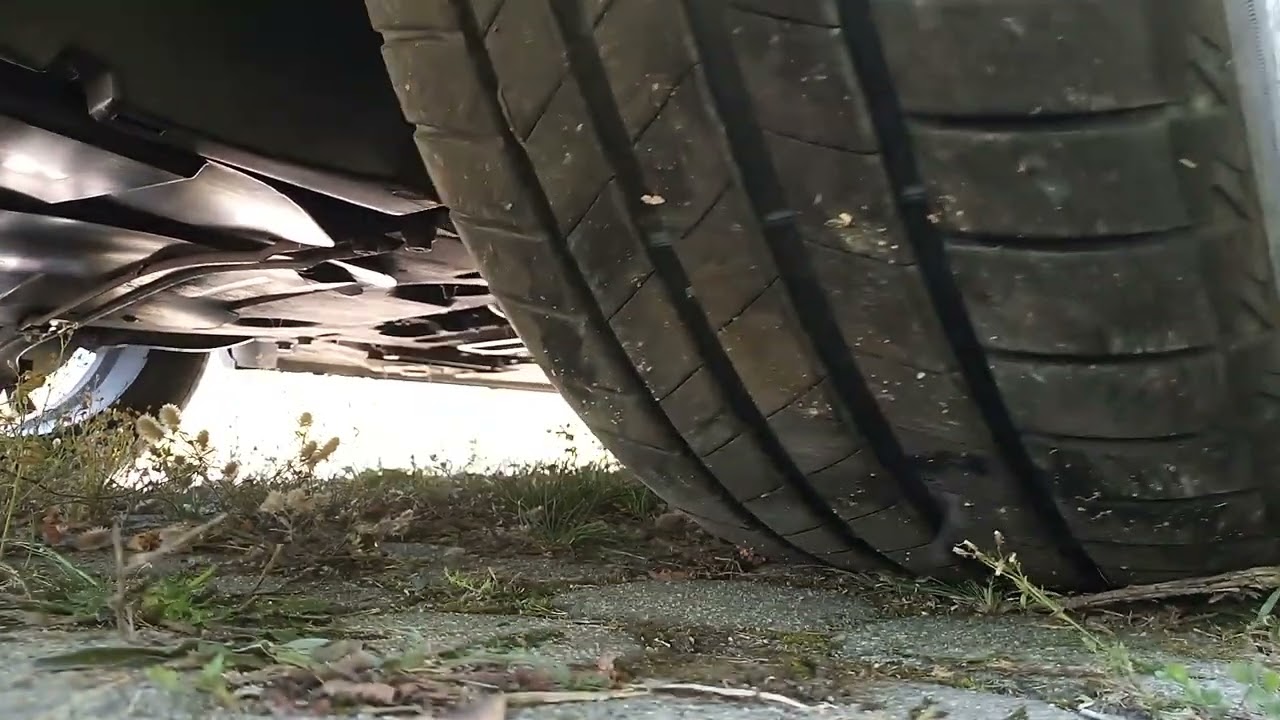 Crush it with tire