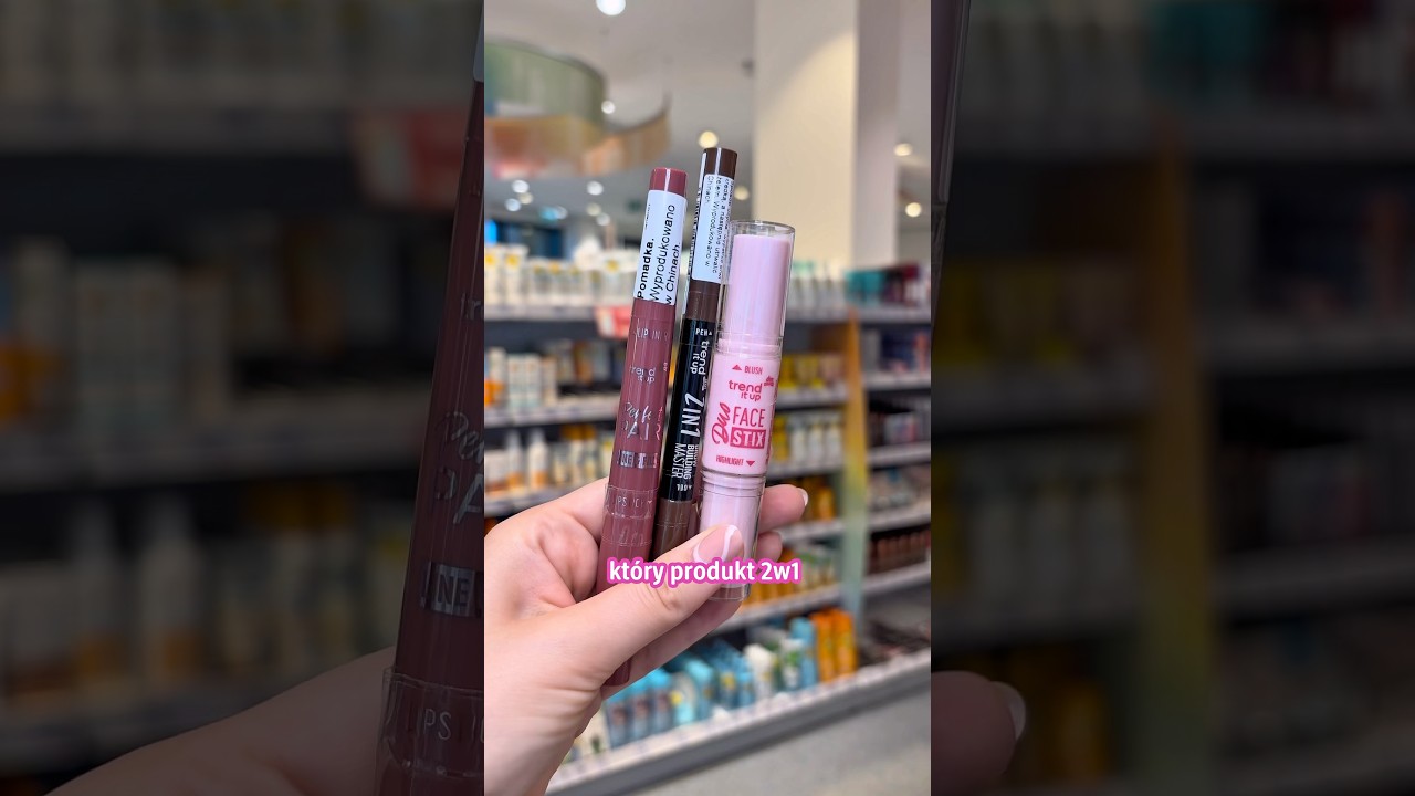Produkty 2w1 od trend !t up, kt&oacute;re ułatwią Tw&oacute;j codzienny makijaż 💄#makijaż #trenditup #dmpolska