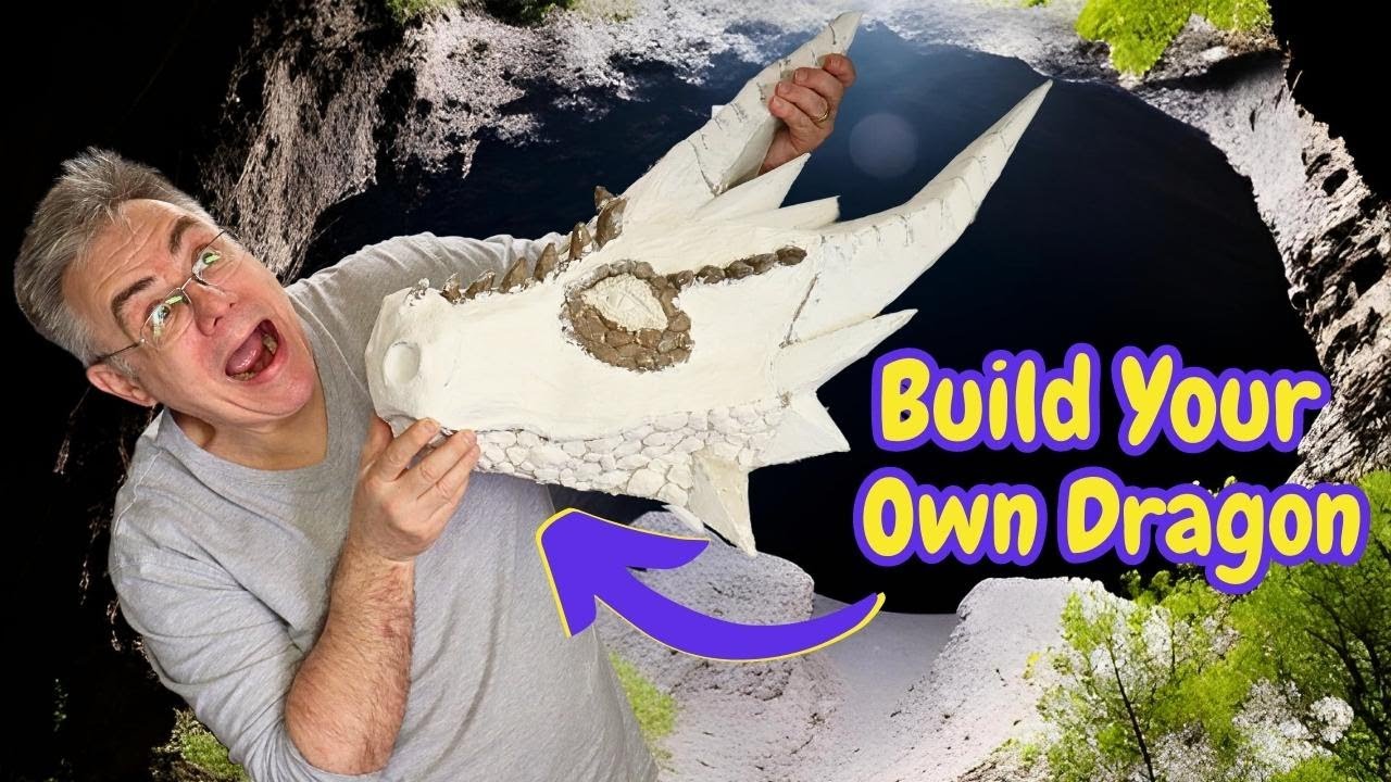 How To Make A Dragon Head Ideal For Beginners.