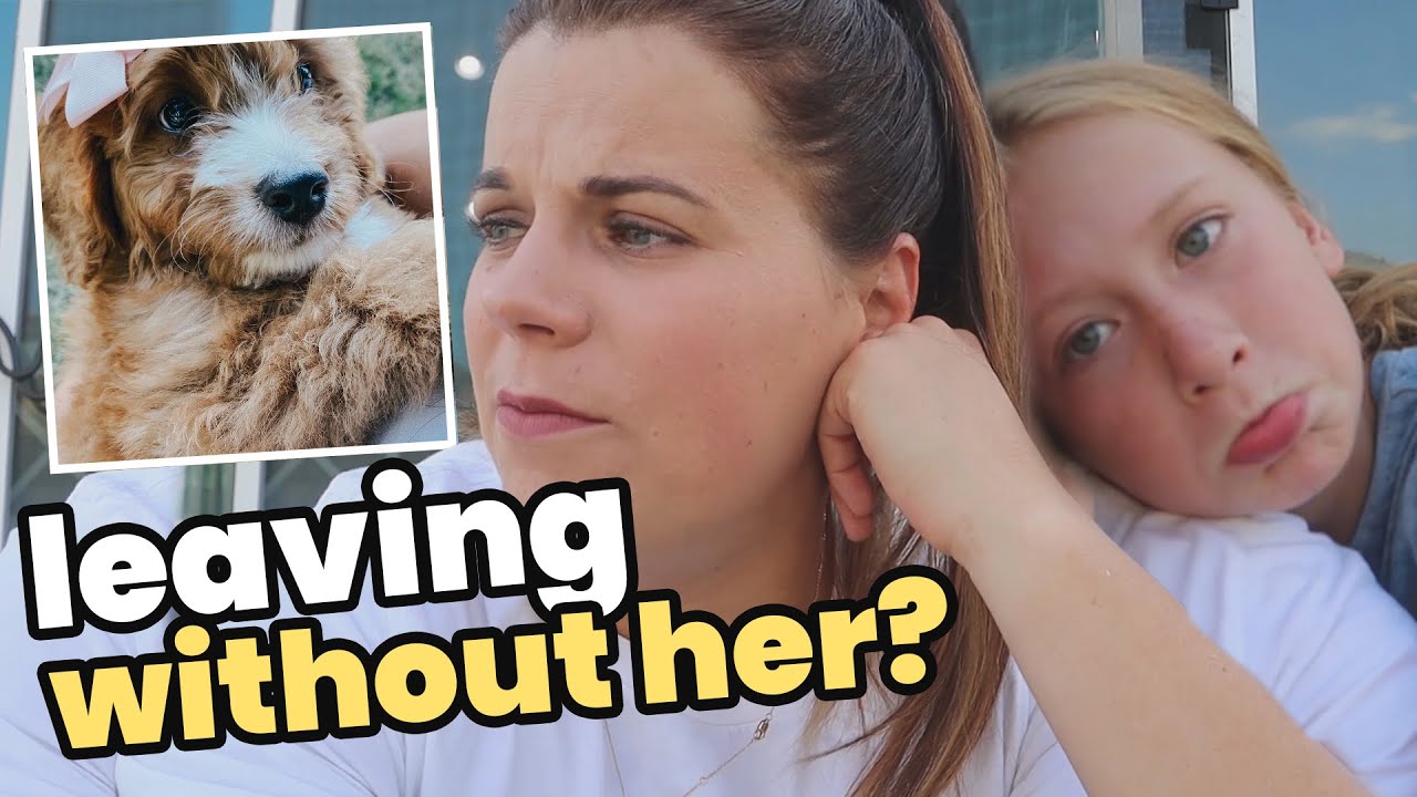 Why she can't come with us?! 😭 | Mower Moments Family Vlog