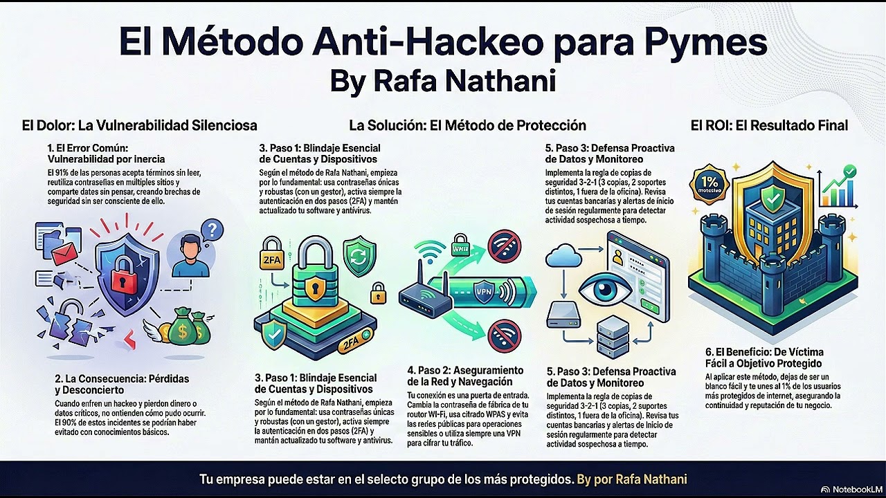 ciberseguridad 5 métodos anti hackeo para pymes