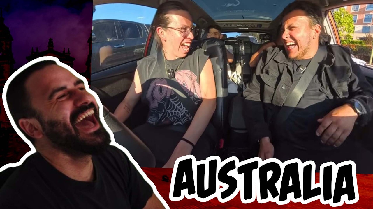 Reacción Trailer LO QUE SEA T2 y POR LA VENTANA en AUSTRALIA con RATA - Limpiando Vidrios en Sydney