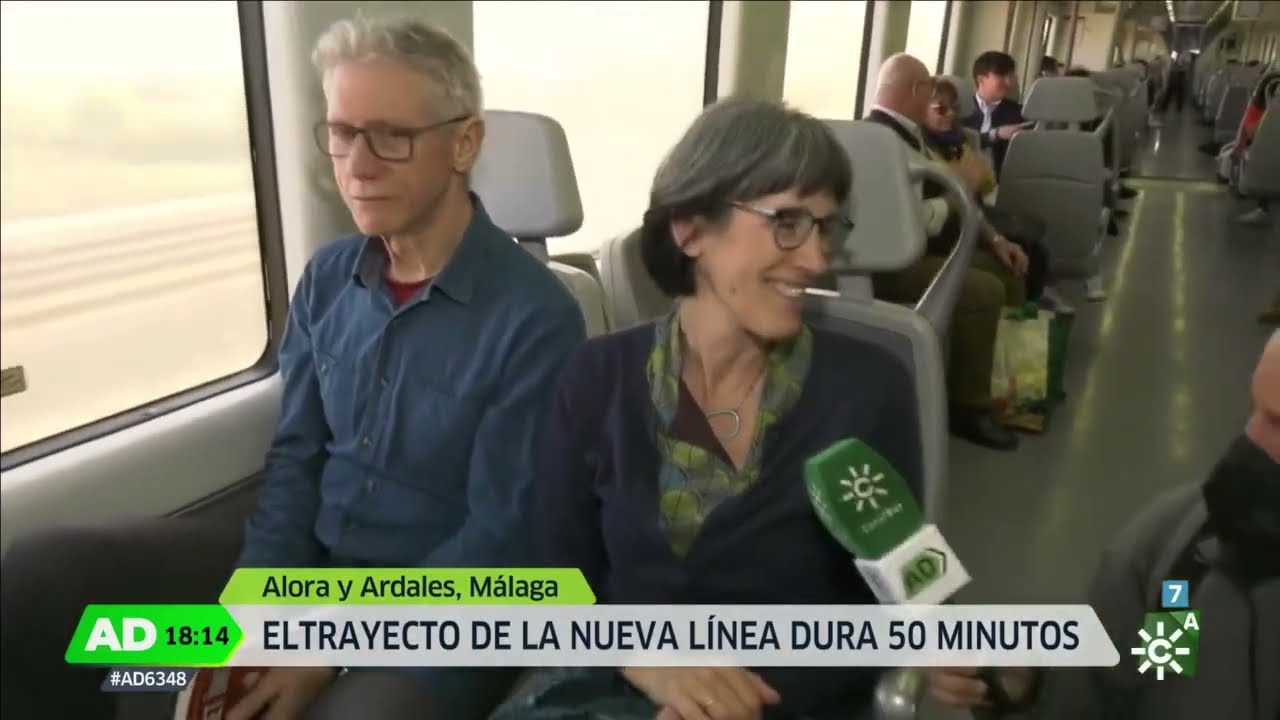 Getting to the Caminito del Rey by train from Malaga. Short documentary from Andalucia Directo.