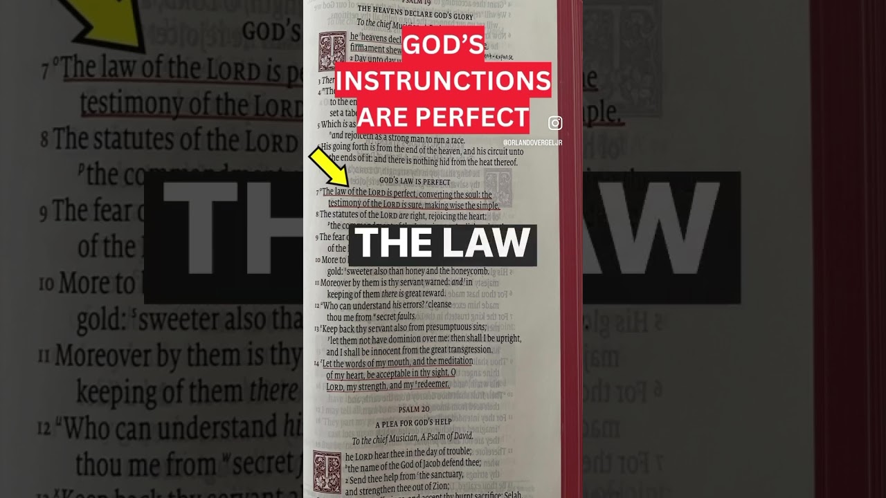 God&rsquo;s Perfect Instructions #jesus #bible #shorts