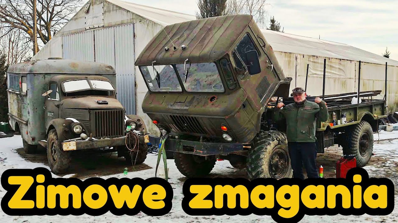 Zimowe zmagania - GAZ-66, Ford A, UAZ, Mirafiori 