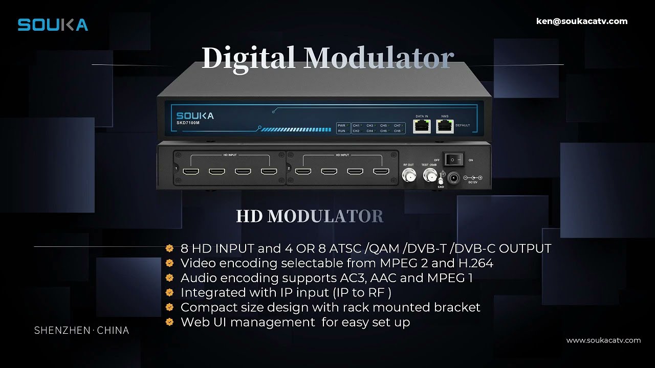 SKD7110MV HD MODULATOR