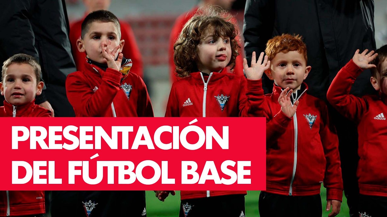 PRESENTACIÓN DEL FÚTBOL BASE C.D.M