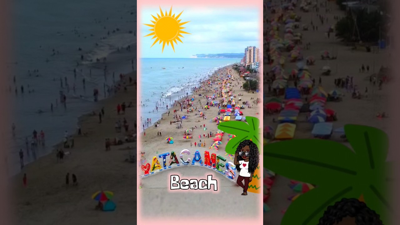 ATACAMES, la mejor playa del Ecuador, has visitado &eacute;sta playa? #ecuador #viajes #playas #atacames